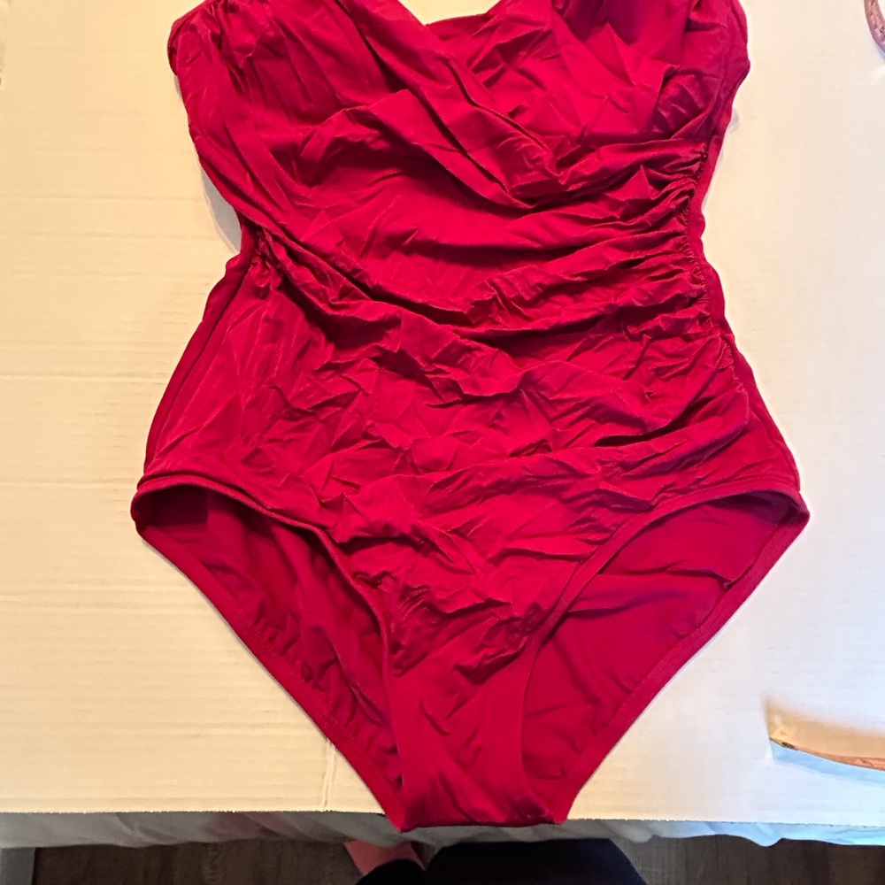 Fuscia One-Piece Swimsuit